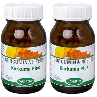 Kurkuma Plus Curcumin Kapseln 2x 2x60 St
