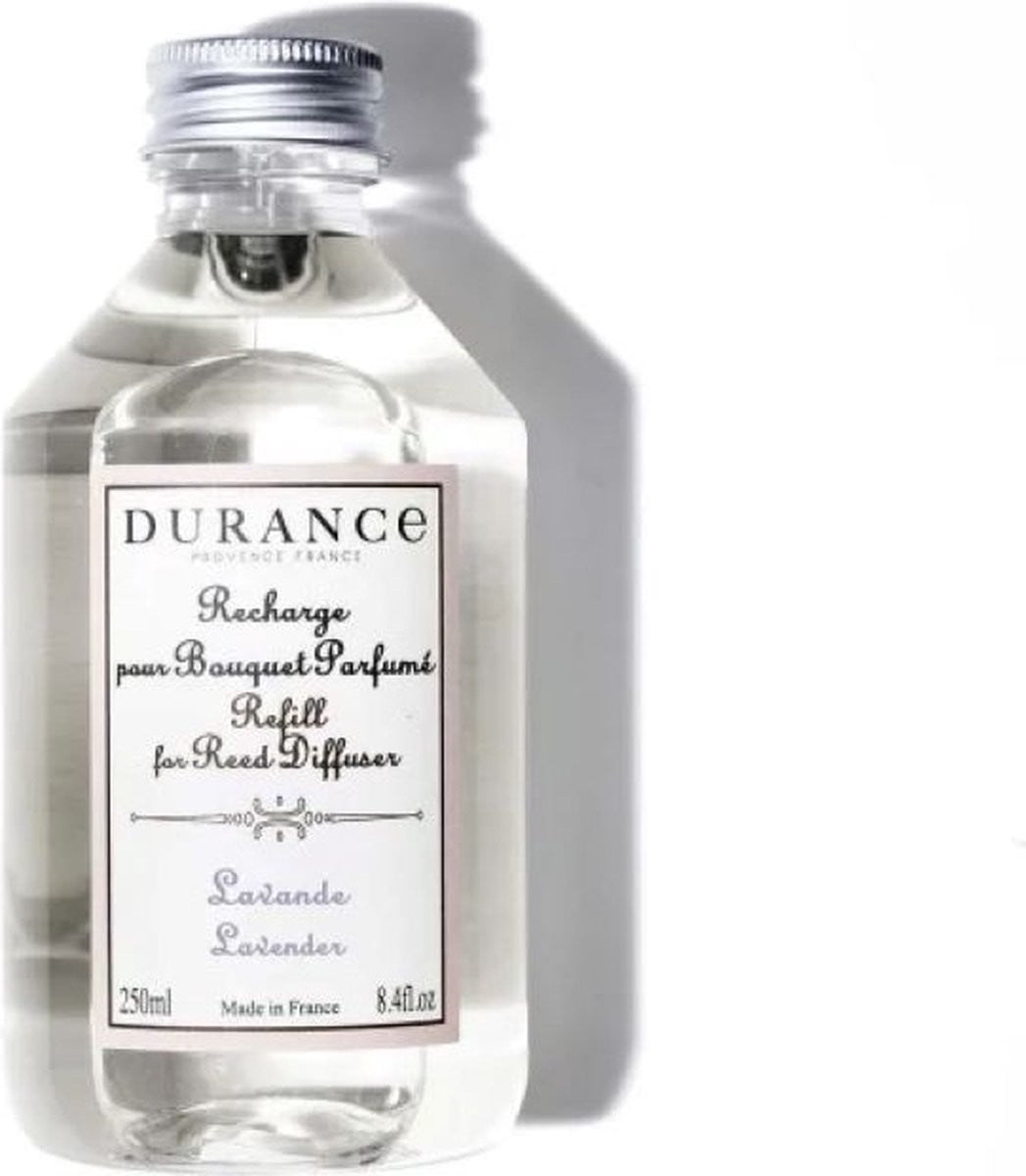 Durance Navulling Geurstokjes Lavendel 250ml