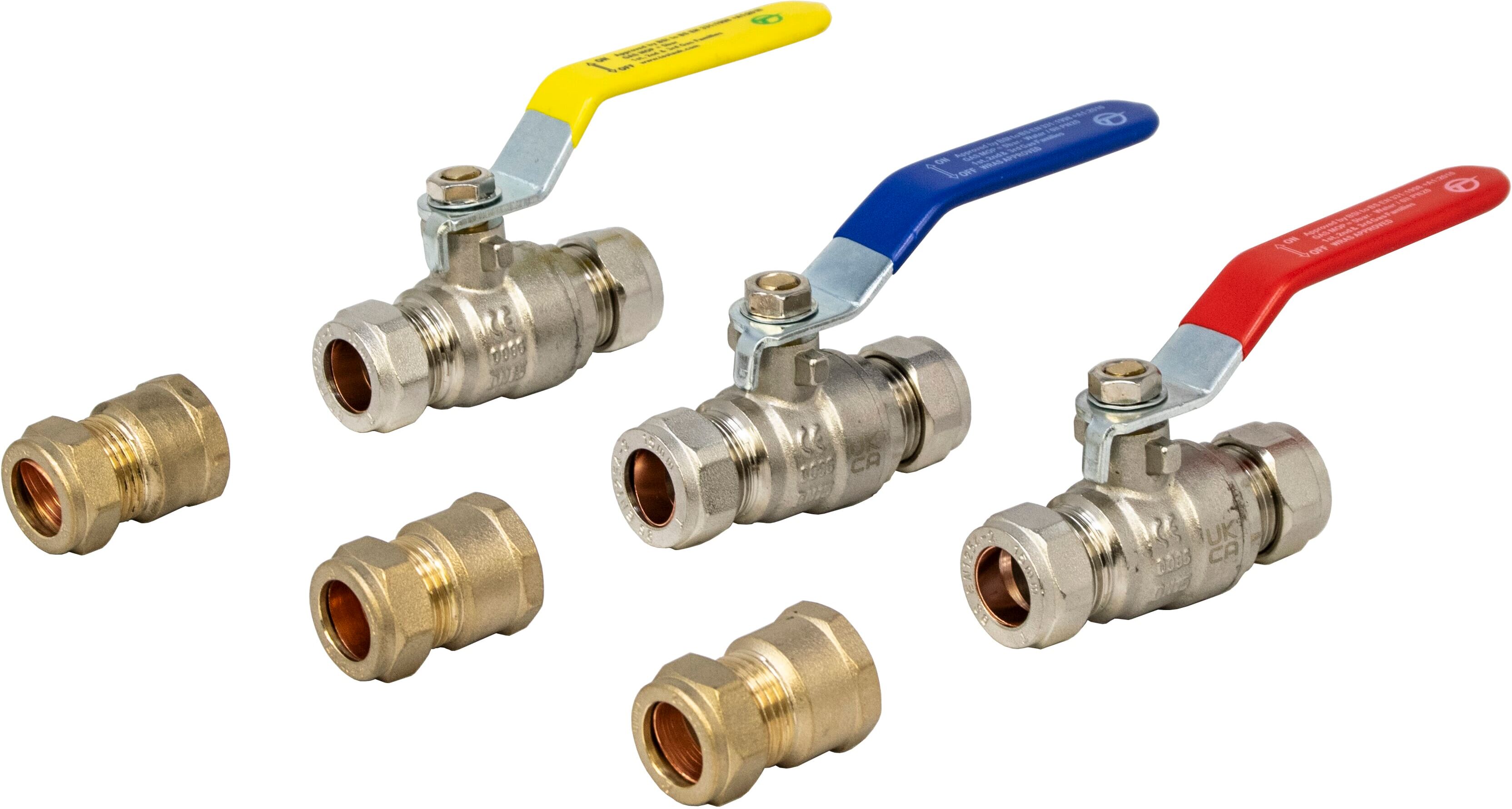 Rinnai 11i/17i Connection & Isolation Valve Pack