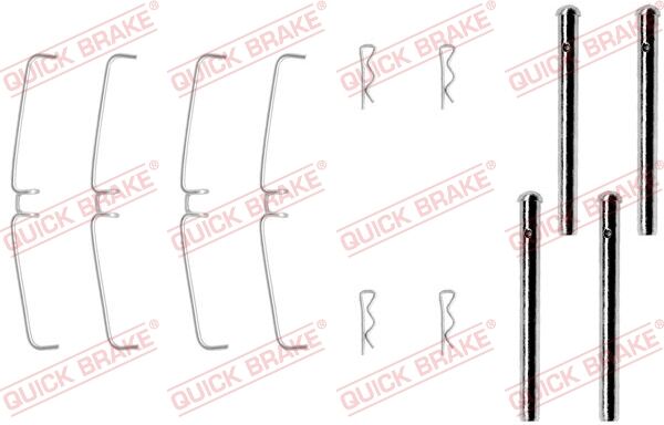 Quick Brake Zubehörsatz, Scheibenbremsbelag 1090907