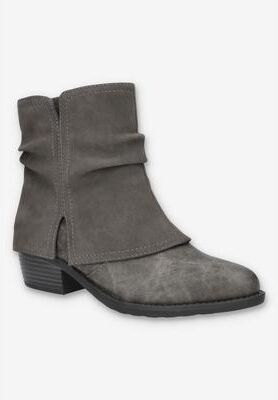 Women's Kudos Bootie by Easy Street in Grey (Size 9 M)