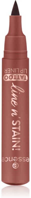 essence line n' STAIN! contour lip pencil shade 02 Must Have Brown 2.5 ml