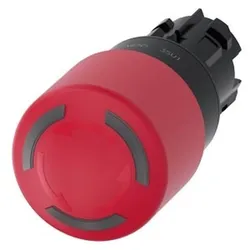 Siemens Dig.Industr. Not-Halt-Pilzdrucktaster 3SU1001-1GB20-0AA0