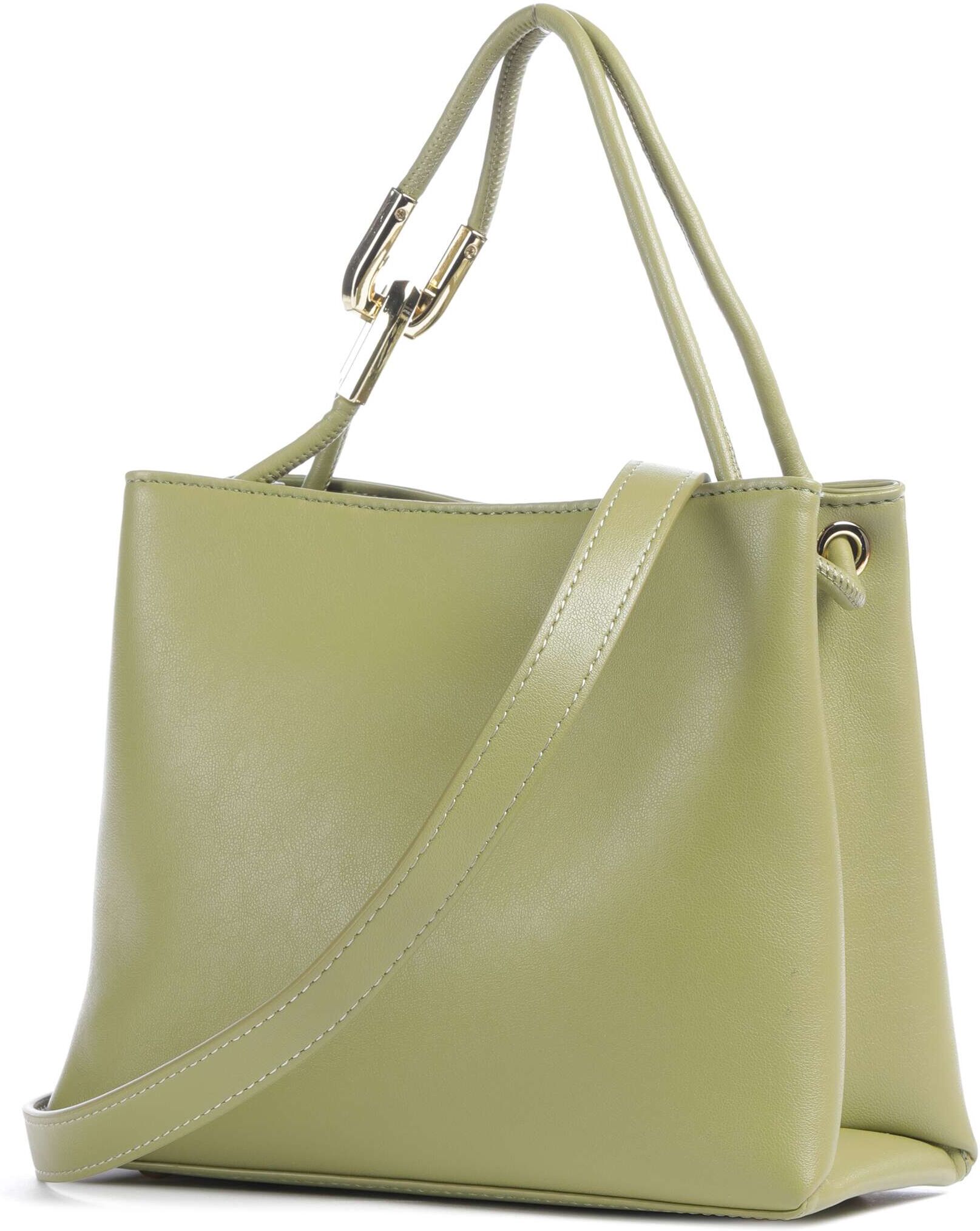 Valentino Bags Fable Re Handtasche aus Leder, grün