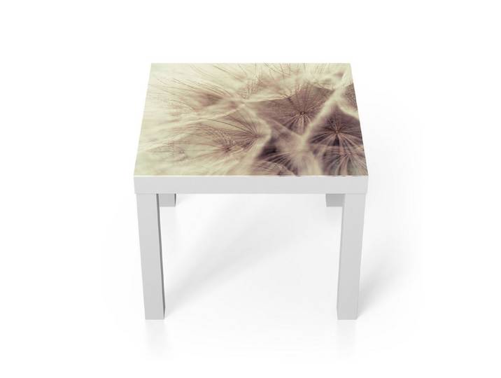 DEQORI Couchtisch 'Zarter Samenflug', Glas Beistelltisch Glastisch modern