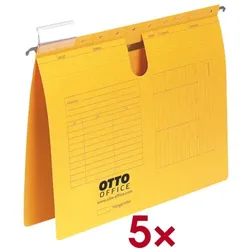 OTTO Office Hängehefter - 5 Stück gelb, 31.8x25.1 cm