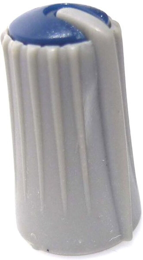 Ersatzteil Drehknopf (Aux) Mrs Serie Grau/makierung Blau