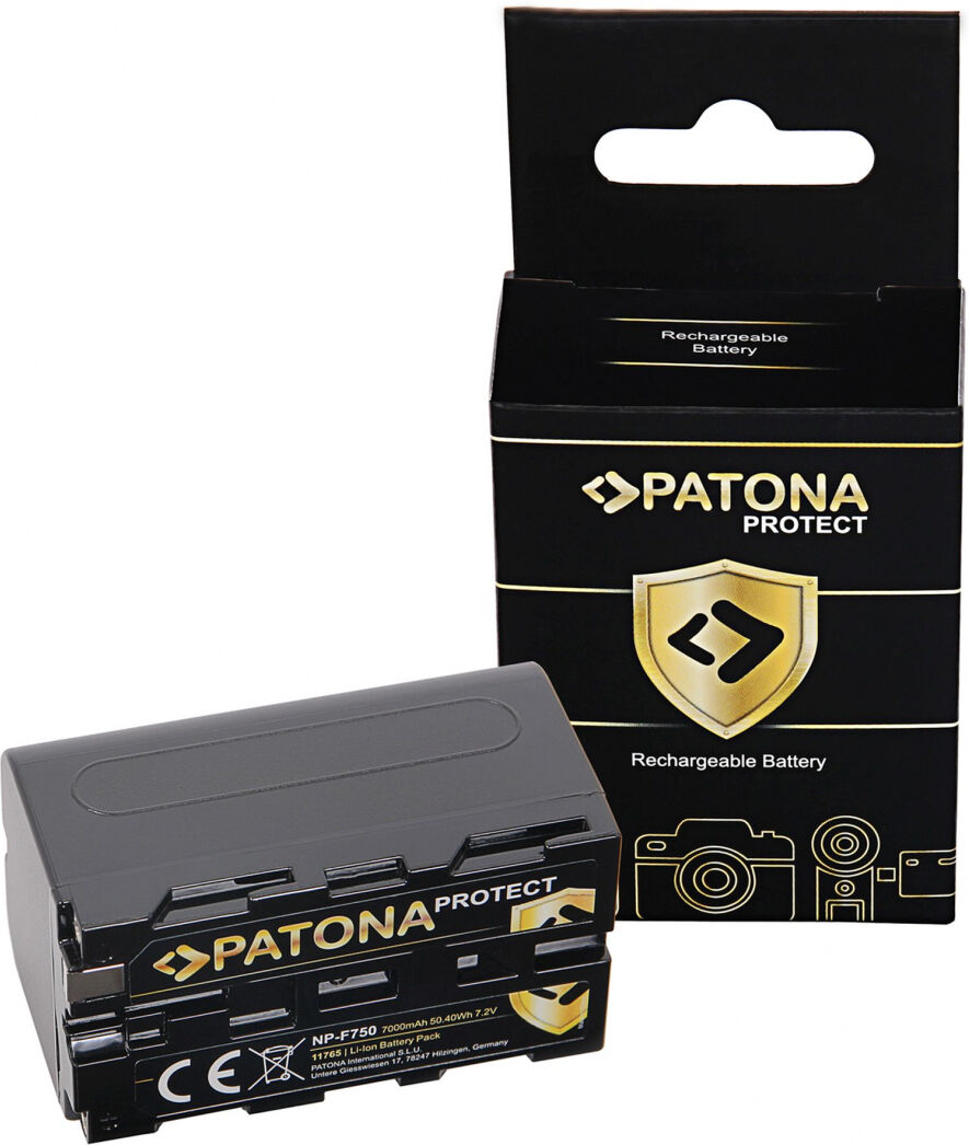 PATONA Batterie PROTECT Sony NP-F750