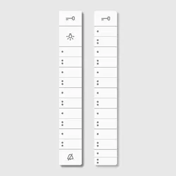 Siedle&Söhne Schrifteinlage 200029575-00