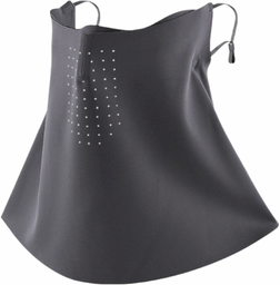Daily Deals Depot Breathable Cycling Face Shield Mask With Neck Protection dark Grey
