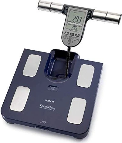 OMRON Körperzusammensetzungsmonitor mit medizinischer Waage BF511-B, 3 Jahre Garantie