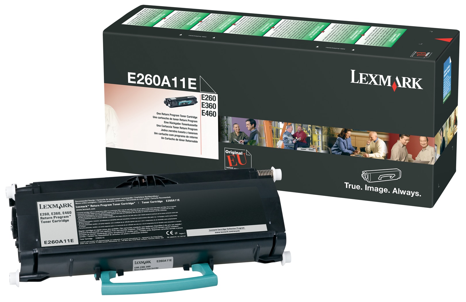 Lexmark E260A11E E260, E360, E460 Rückgabe-Toner Schwarz für ca. 3.500 Seiten