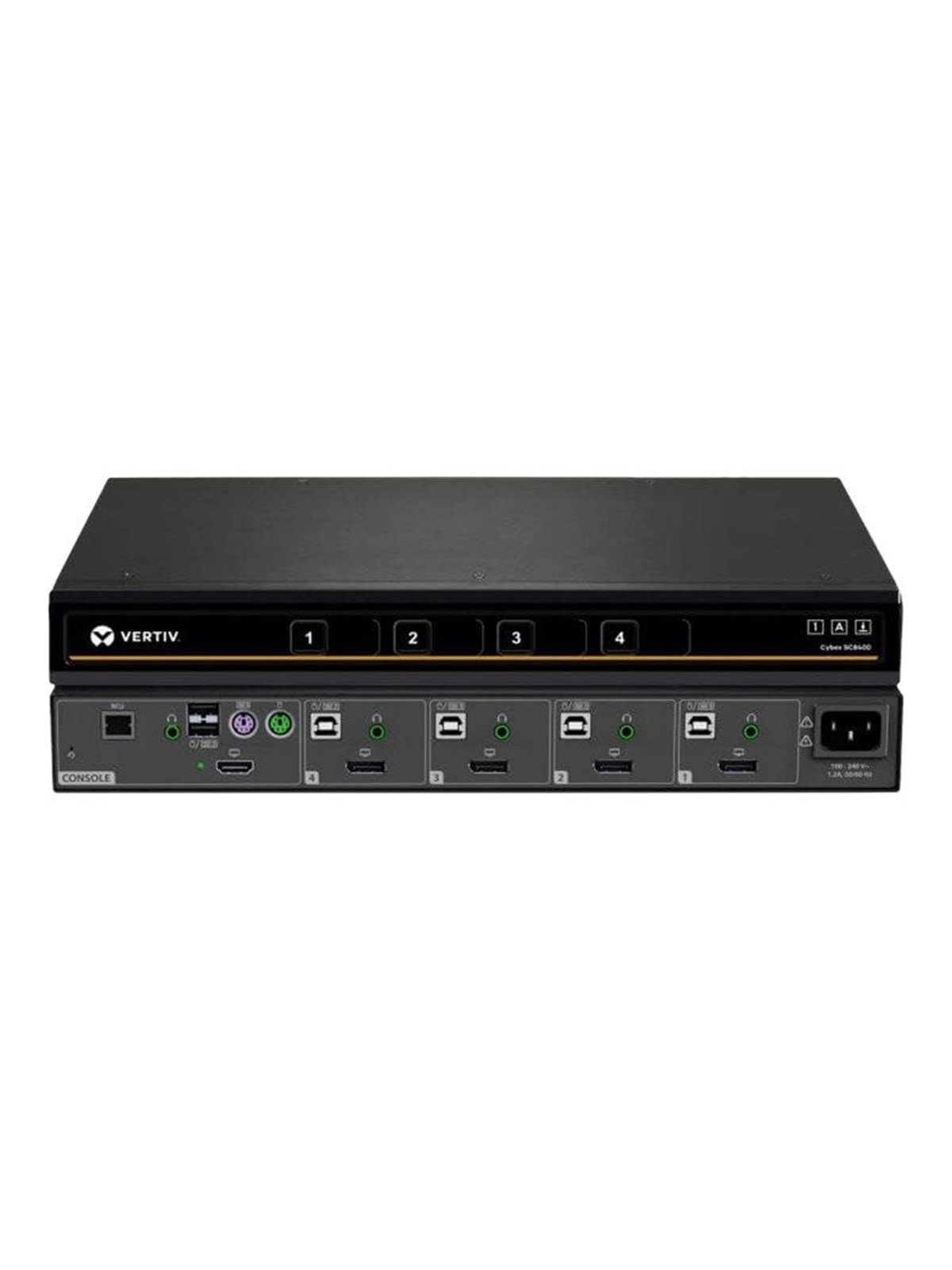 Emerson Network Power Cybex SC940DPH - KVM / audio switch - 4 ports