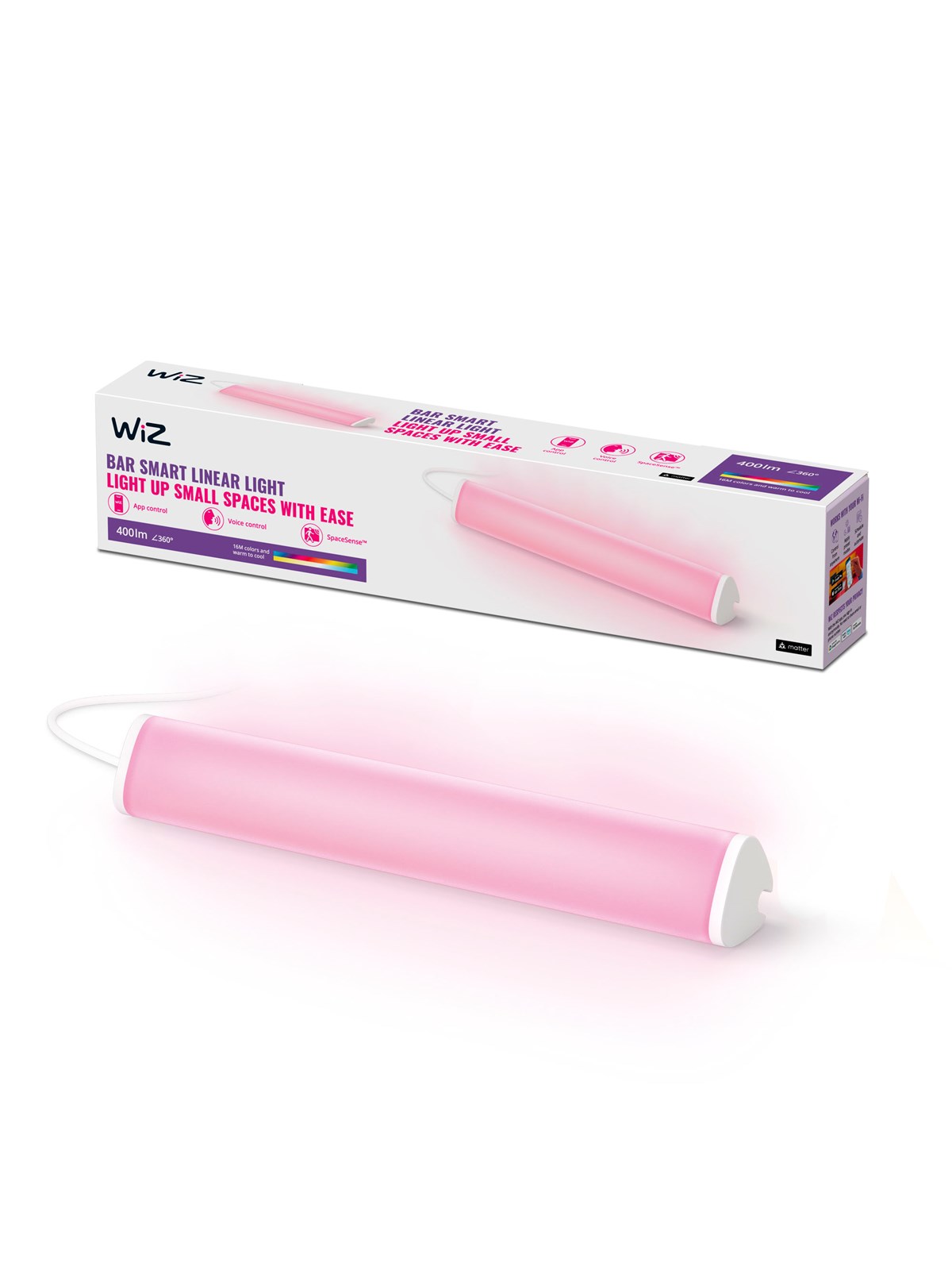 WiZ Bar Linear Smart Table Light Tunable White & Color