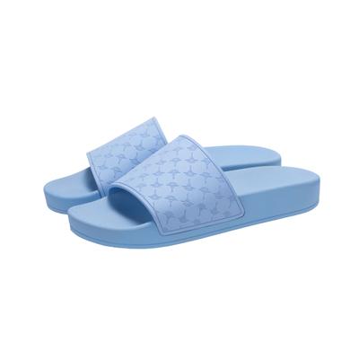 Badepantolette JOOP, Damen, Gr. 38, Synthetik, blau (hellblau), Schuhe, Strandschuh, Sommerschuh, Badeschuh, Schlappen zum Schlupfen