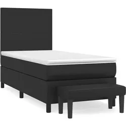 vidaXL, Boxspringbett, Navonica (Flach mit Nägeln) (120 x 190 cm)