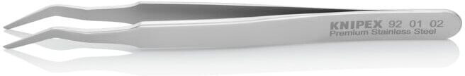 KNIPEX Pince de précision lisse SMD 120 mm 92 01 02 (92 01 02)