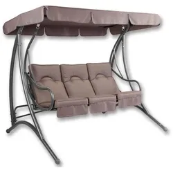 Mountfield, Hollywoodschaukel, Schaukel RIO - koffeebraun