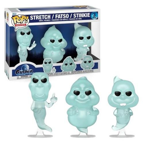 Funko Pop! Films Casper Stretch, Fatso en Stinkie 3-delige set