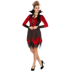Metamorph Blutsaugerin Samtkleid (40)