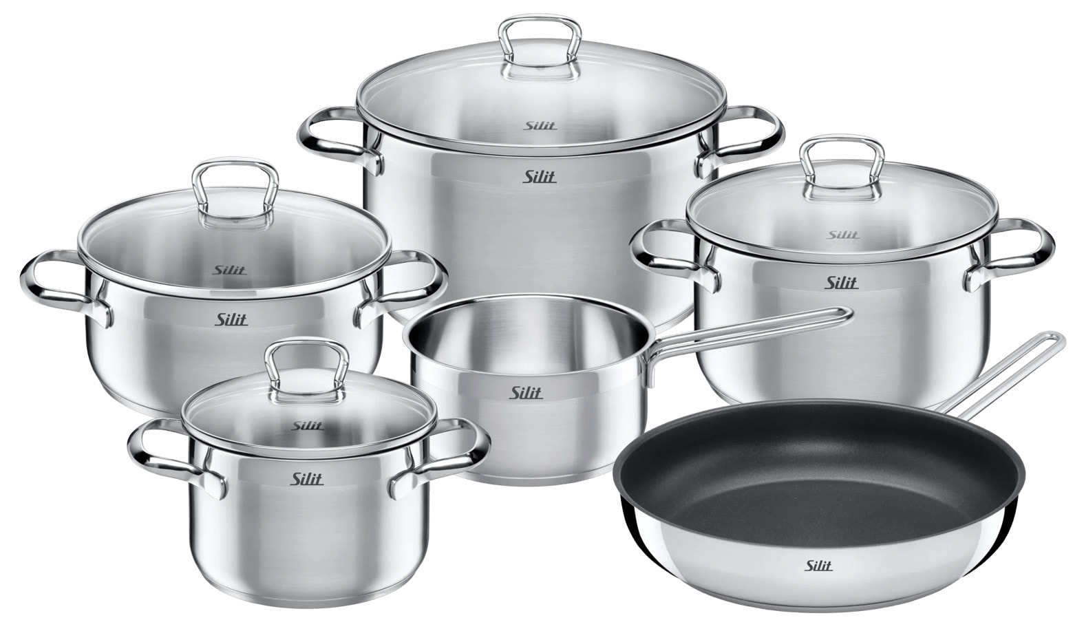 Silit Scalea Kochgeschirr-Set 6 teilig