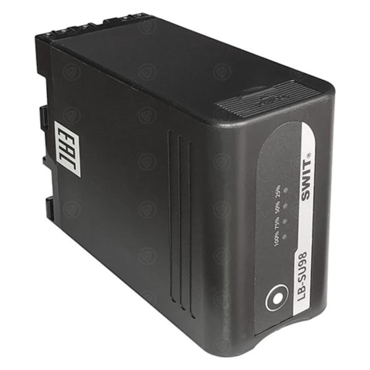 Swit LB-SU98 | 98Wh/6.8Ah U-type(BP-U) DV battery?perfectly for new Sony PXW-Z190/Z280 (Kamera Akku Ladegerät) (LB-SU98)