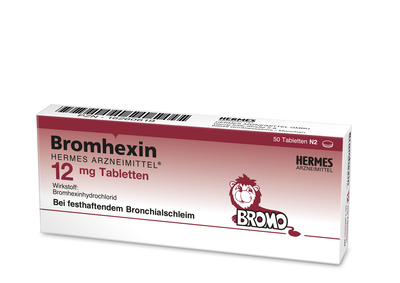 HERMES Arzneimittel GmbH BROMHEXIN Hermes Arzneimittel 12 mg Tabletten 50 St 16260619