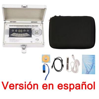 Portable Quantum Magnetic Body Health Analyzer With 54 Reports spanish Version
