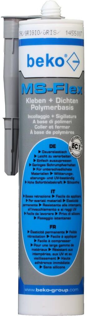 Beko MS Flex, Kleben, Dichten, 300 ml, grau