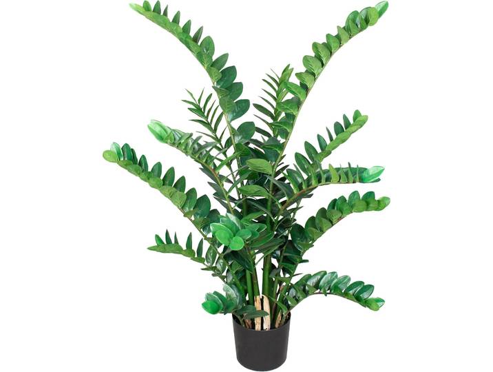 Kunstpflanze CREATIV GREEN Zamifolia , grün, H:130cm, Kunststoff, Kunstpflanzen, Kunstpflanze