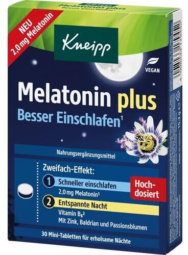 Kneipp GmbH KNEIPP Melatonin plus Tabletten 30 St. (15,3 g)