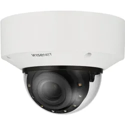 Hanwha 4MP AI IR Vandal Dome Camera (2592 x 1520 Pixel), Netzwerkkamera, Weiss