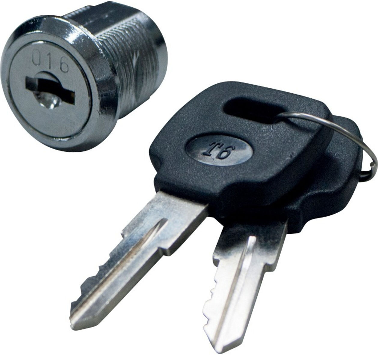 Ersatzschloss-Set 1 Schloss + 2 Schlüssel für Werkstattwagen gleichschliessend ; E/D/E (4053569876896)
