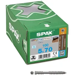 SPAX® Terrassenschrauben T25 A2 5x70 100 St.