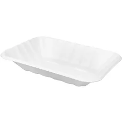 MONOUSO - Zuckerrohr-Tablett 17,5x13,2x3cm (250 Stück)