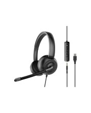 SPEEDLINK Office Headset METIS USB Stereo schwarz retail (SL-870007-BK)