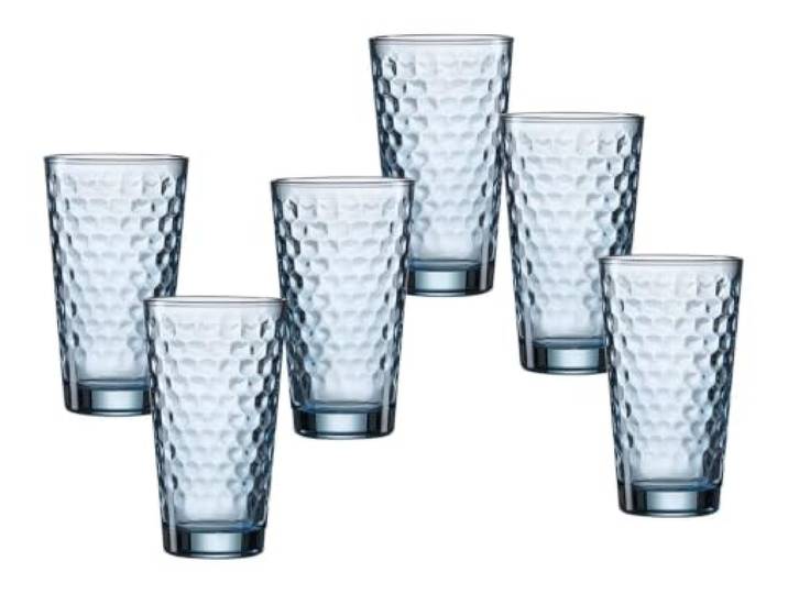 Ritzenhoff & Breker Longdrinkgläser-Set Favo 6-teilig 350 ml Farbe Blau