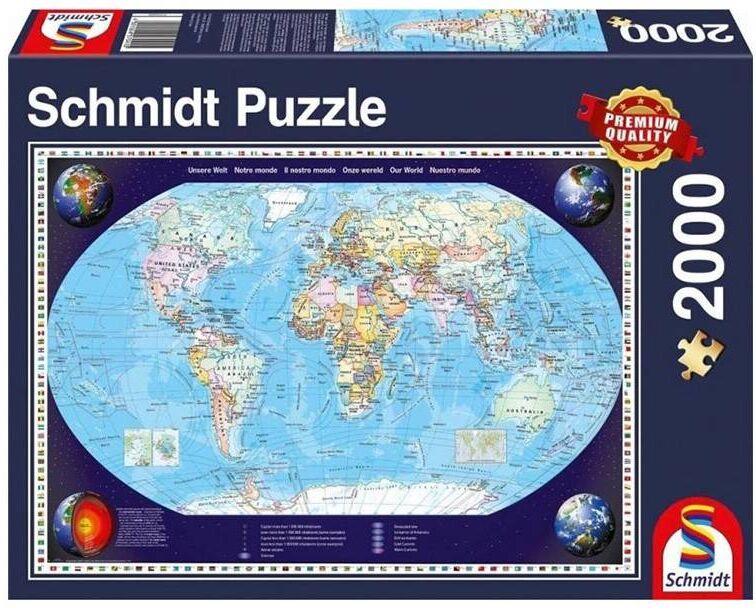 Schmidt Puzzles - Notre monde - 2000 pcs