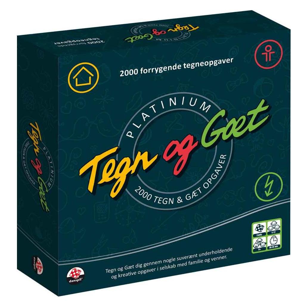 Danspil Tegn og Gaet (DK) (Dänisch, 4 - 12 Spieler) (514041)