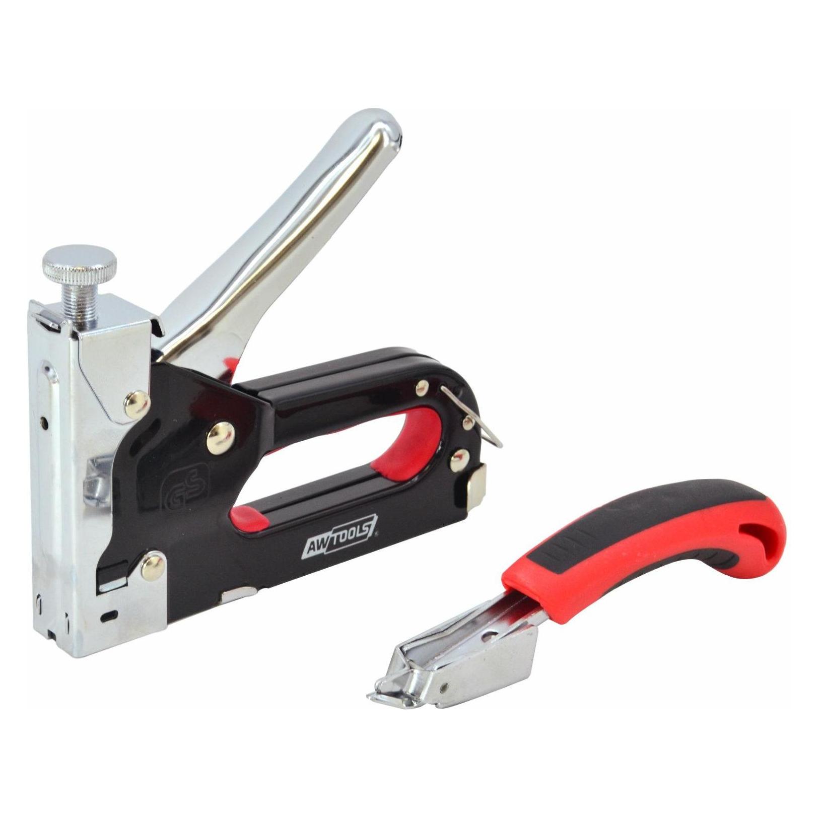 Awtools Hefter 4 - Schwarzes Metall + Klammerentferner (Tacker) (53353558)