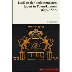 Lexikon der bedeutendsten Juden in Polen-Litauen 1650-1800, Fachbücher von Georg Ziaja