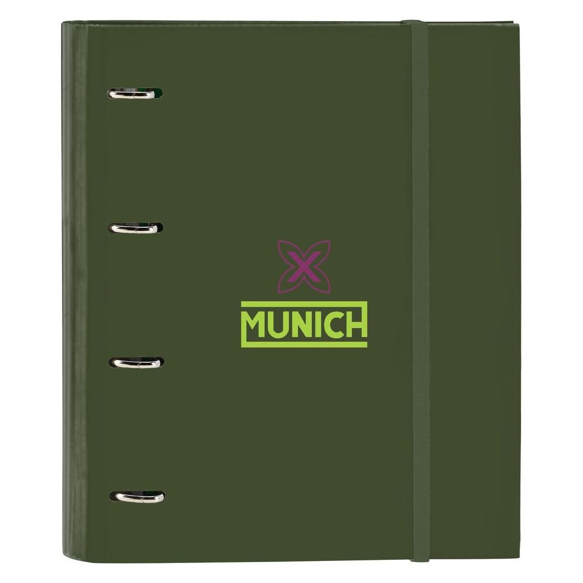 MunichSport Ringbuch Munich Bright khaki grün 27 x 32 x 3.5 cm (HSE611E)