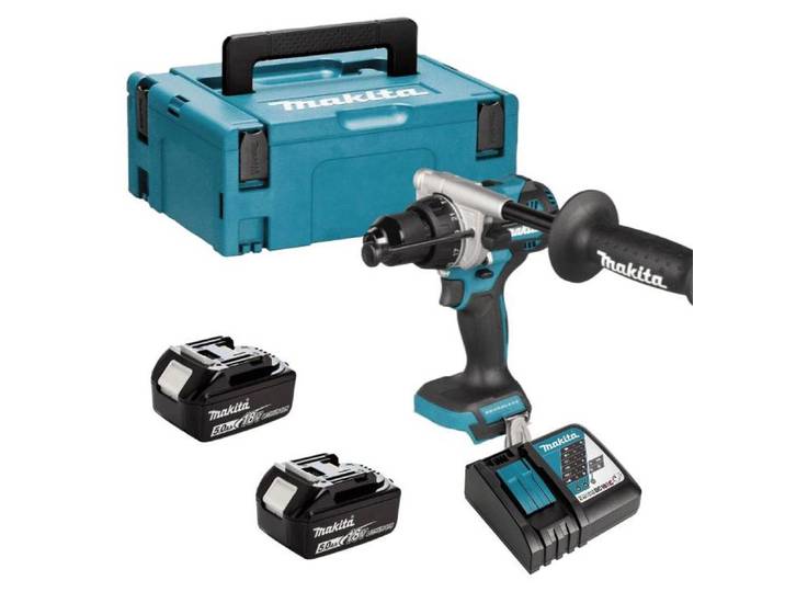 Makita DHP492RTJ Akku-Schlagbohrschrauber 18V