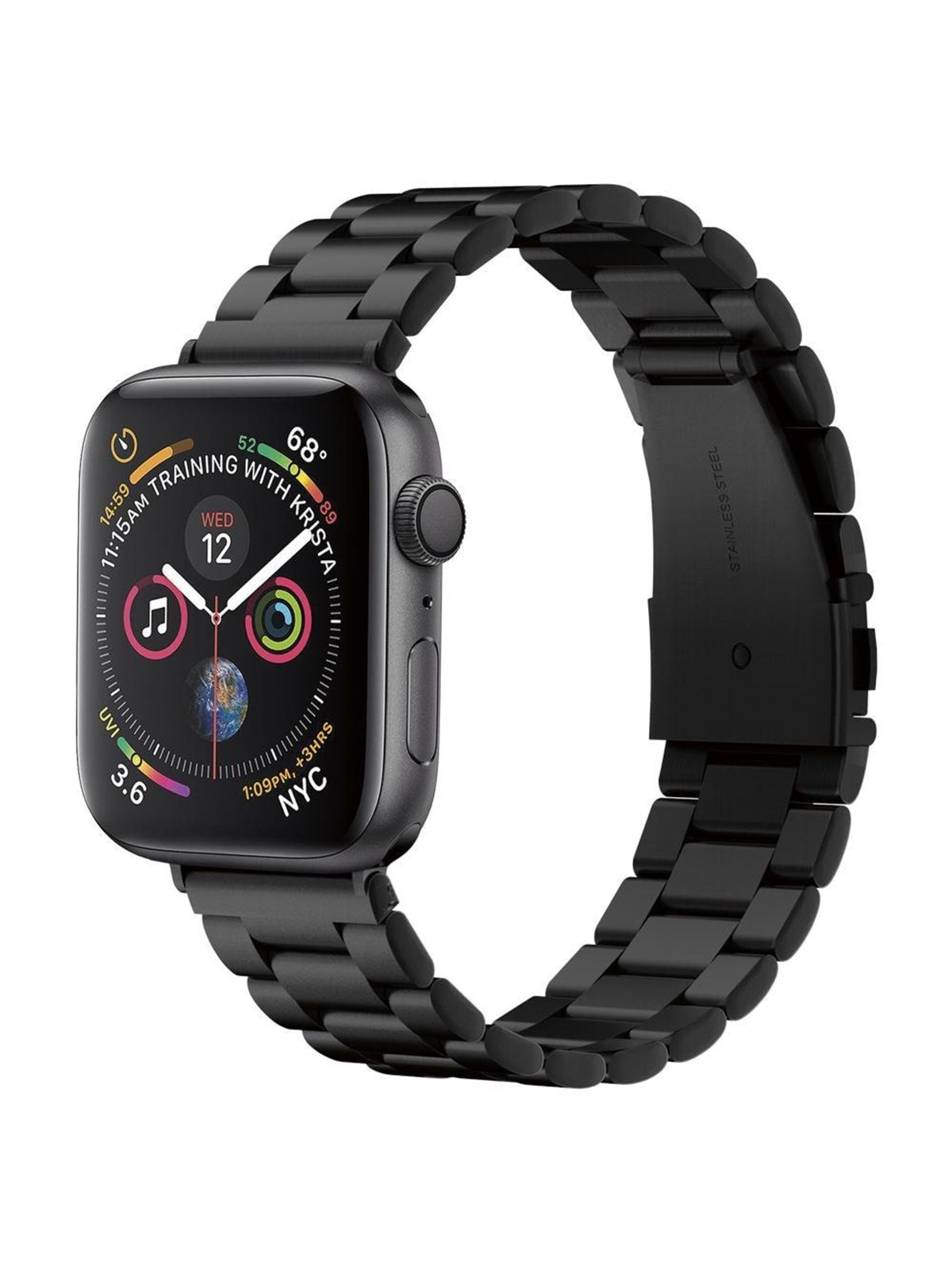 Spigen Modern Fit - black - Apple Watch 49mm/46mm/45mm/44mm