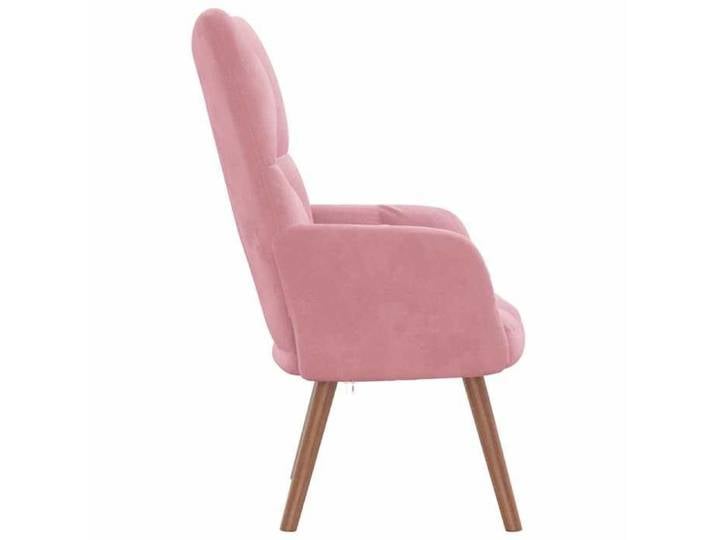 Fauteuil relax - CLOUD - contemporain - Rose Velours S256