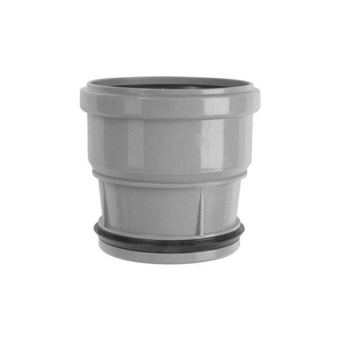 Airfit Steckmuffe 110110S DN 110 x 110, konzentrisch, aus Polypropylen, für HT und KG-Rohre