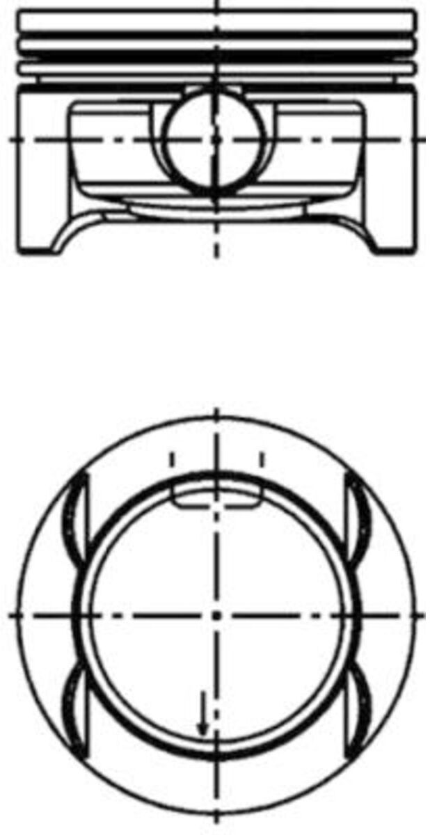 Kolbenschmidt Pistone 40386620