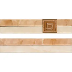 Multi Laura Bordüre beige 5x25 cm glänzend WLAGE089.1