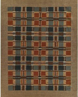 Momeni Adobe Hand Woven Wool and Jute Geometric Area Rug