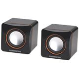 Manhattan 2600 Serie 2.0 System 6W RMS schwarz